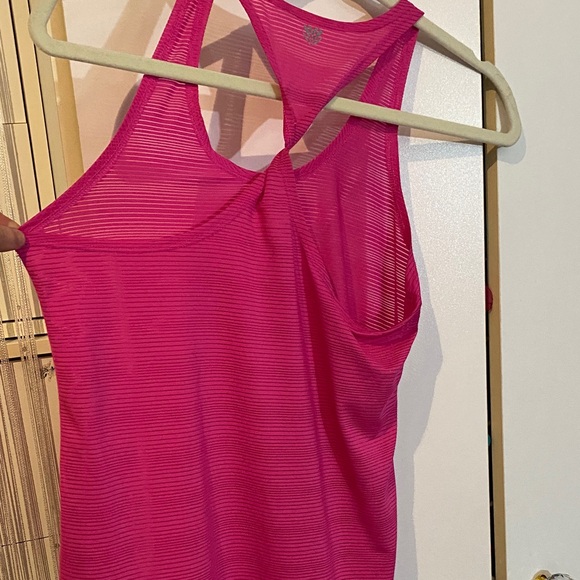 Pink Racerback Tank Top - Picture 15 of 17